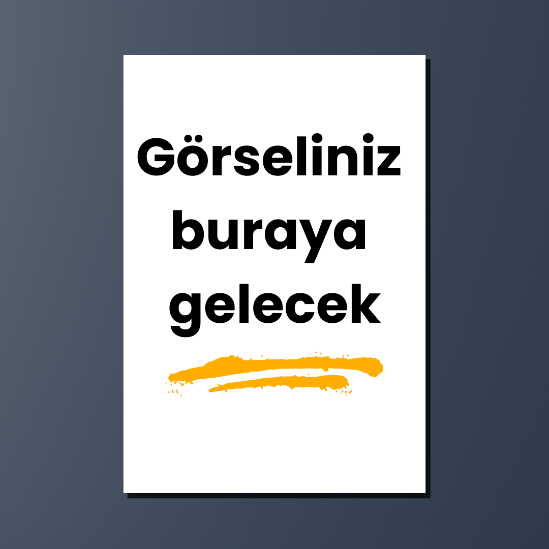 Kişiye Özel Metal Poster & Tablo
