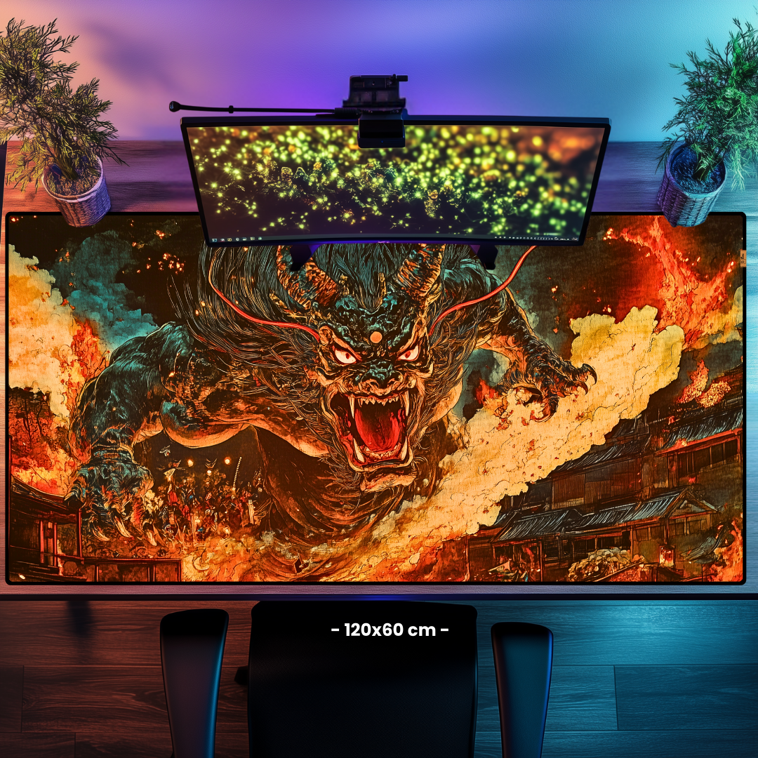 Oni - Mouse Pad & Masa Matı