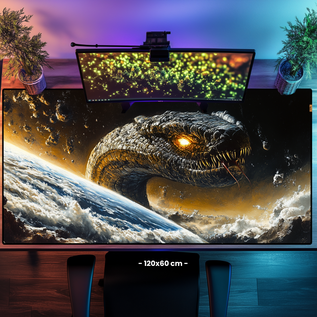 Jörmungandr - Mouse Pad & Masa Matı