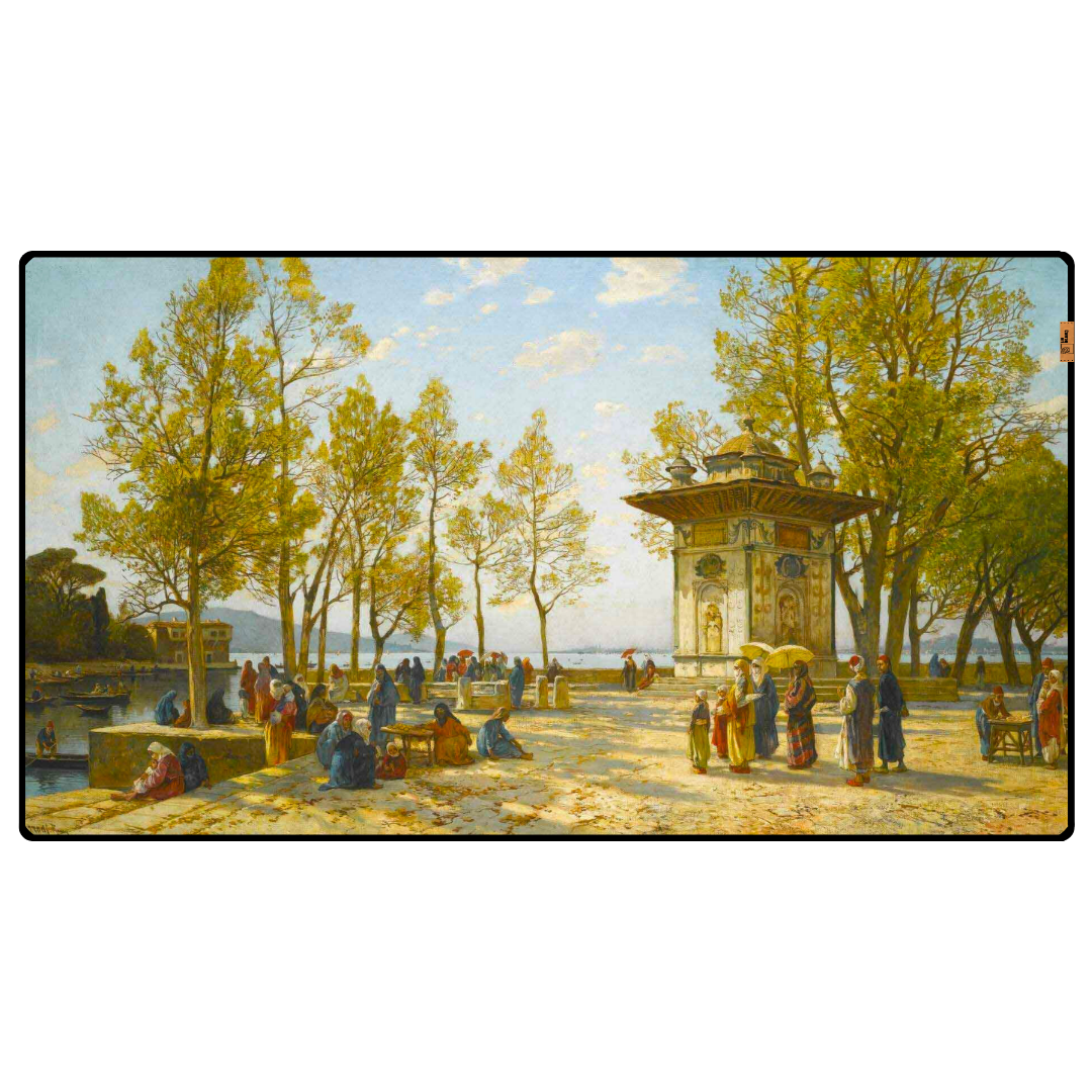 İstanbul - Hermann David Salomon Corrodi - Mouse Pad & Masa Matı