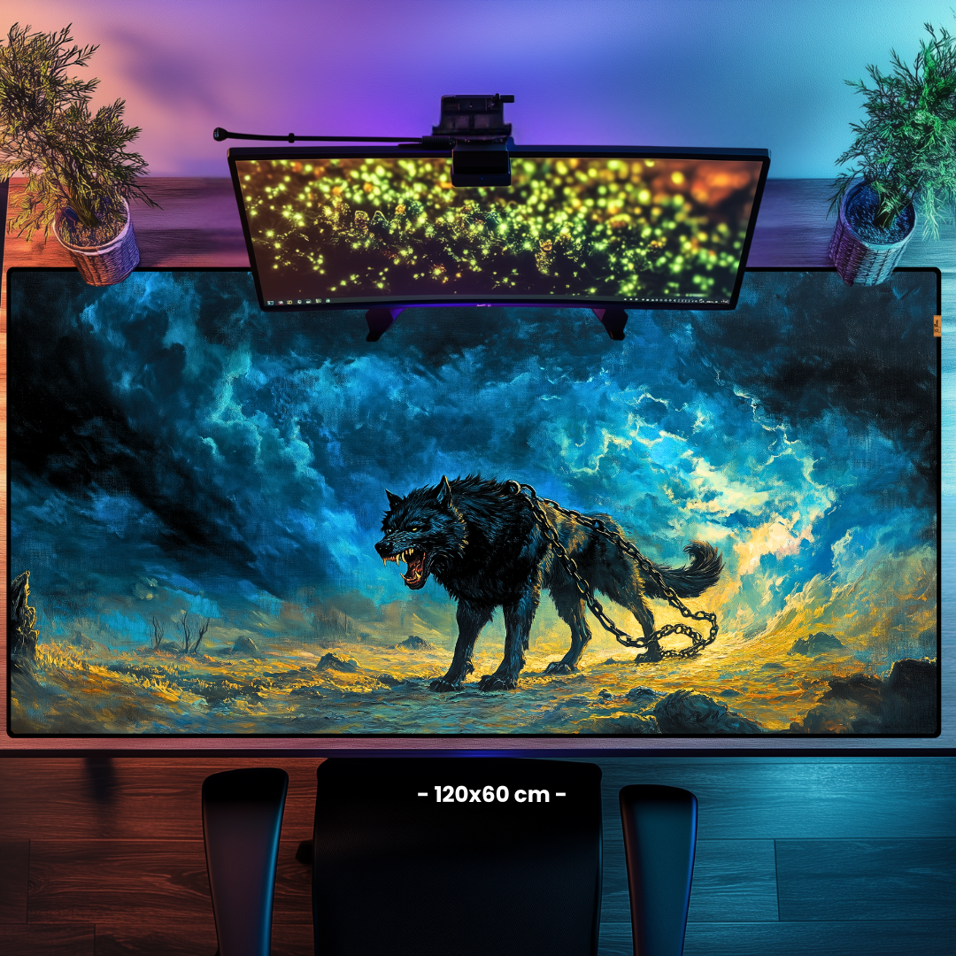 Fenrir - Mouse Pad & Masa Matı