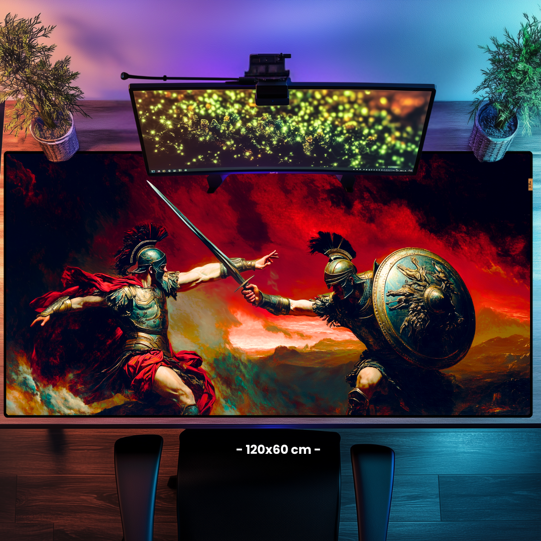 Hektor versus Akhilleus - Mouse Pad & Masa Matı