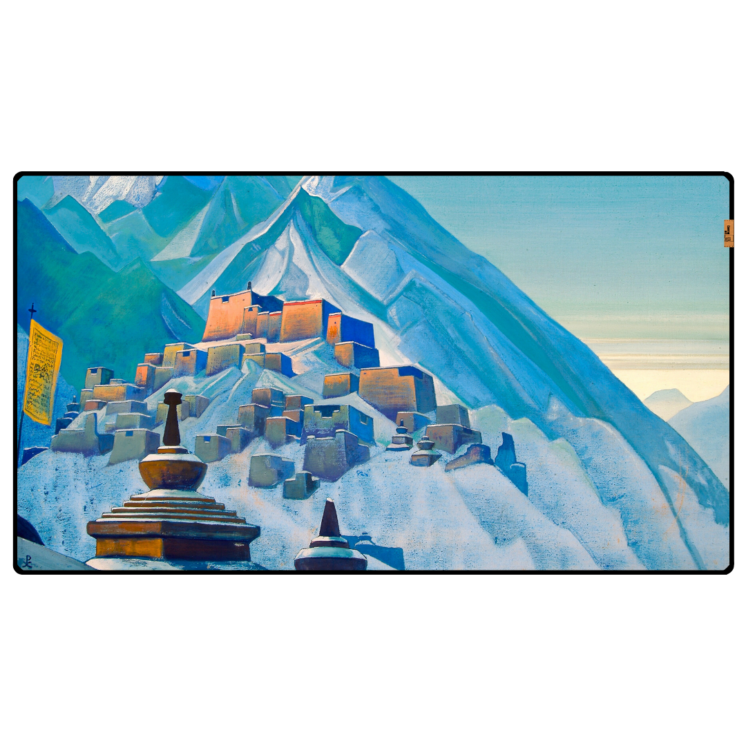 Tibet Himalayalar (Tibet Himalayas) - Nicholas Roerich - Mouse Pad & Masa Matı