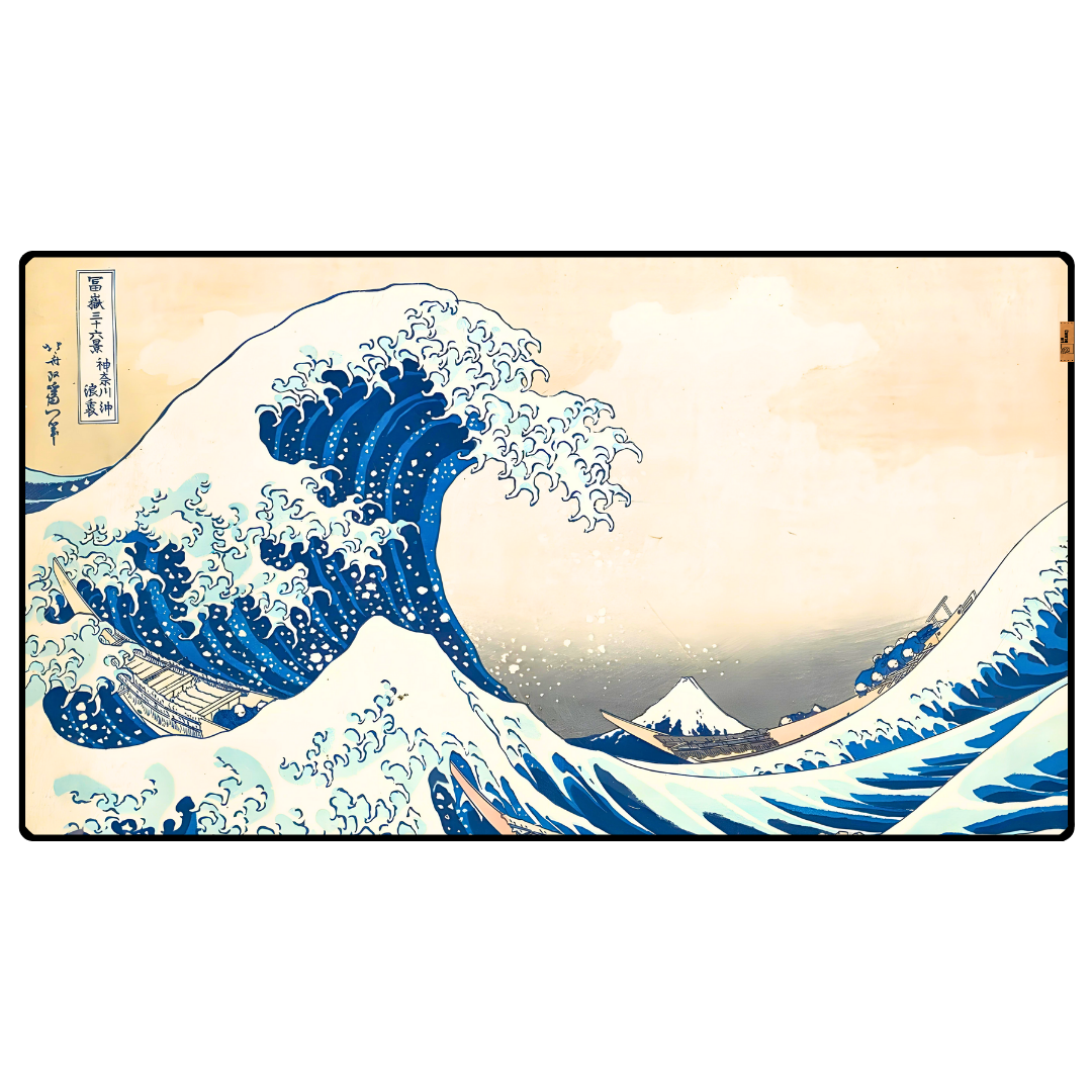 Kanagawa Açıklarındaki Büyük Dalga (The Great Wave off Kanagawa) - Katsushika Hokusai - Mouse Pad & Masa Matı
