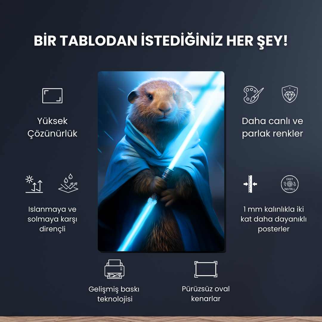 Kişiye Özel Metal Poster & Tablo