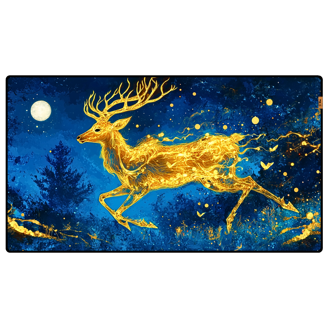 Altın Geyik - Mouse Pad & Masa Matı