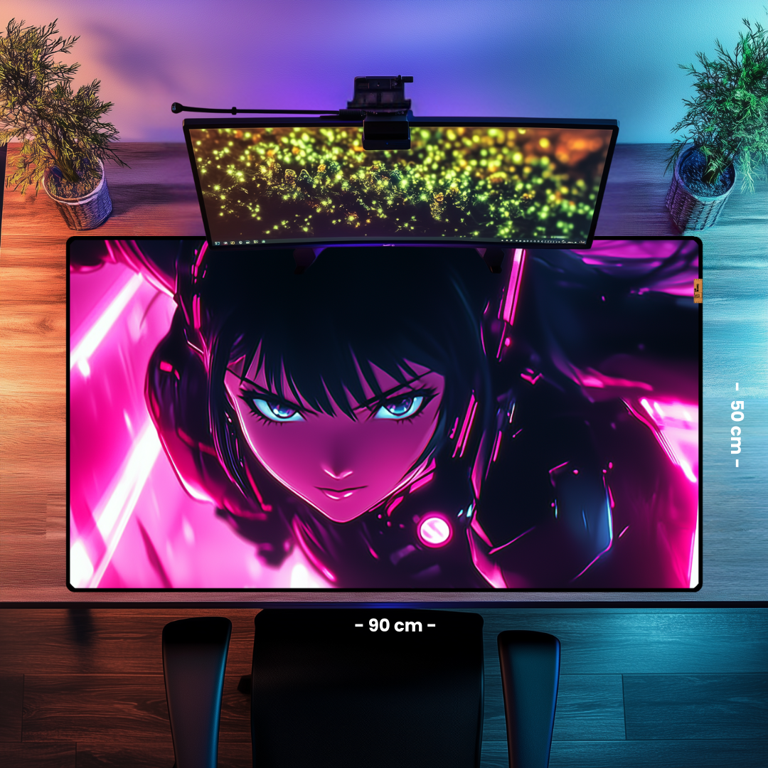 Anime Girl - Mouse Pad & Masa Matı