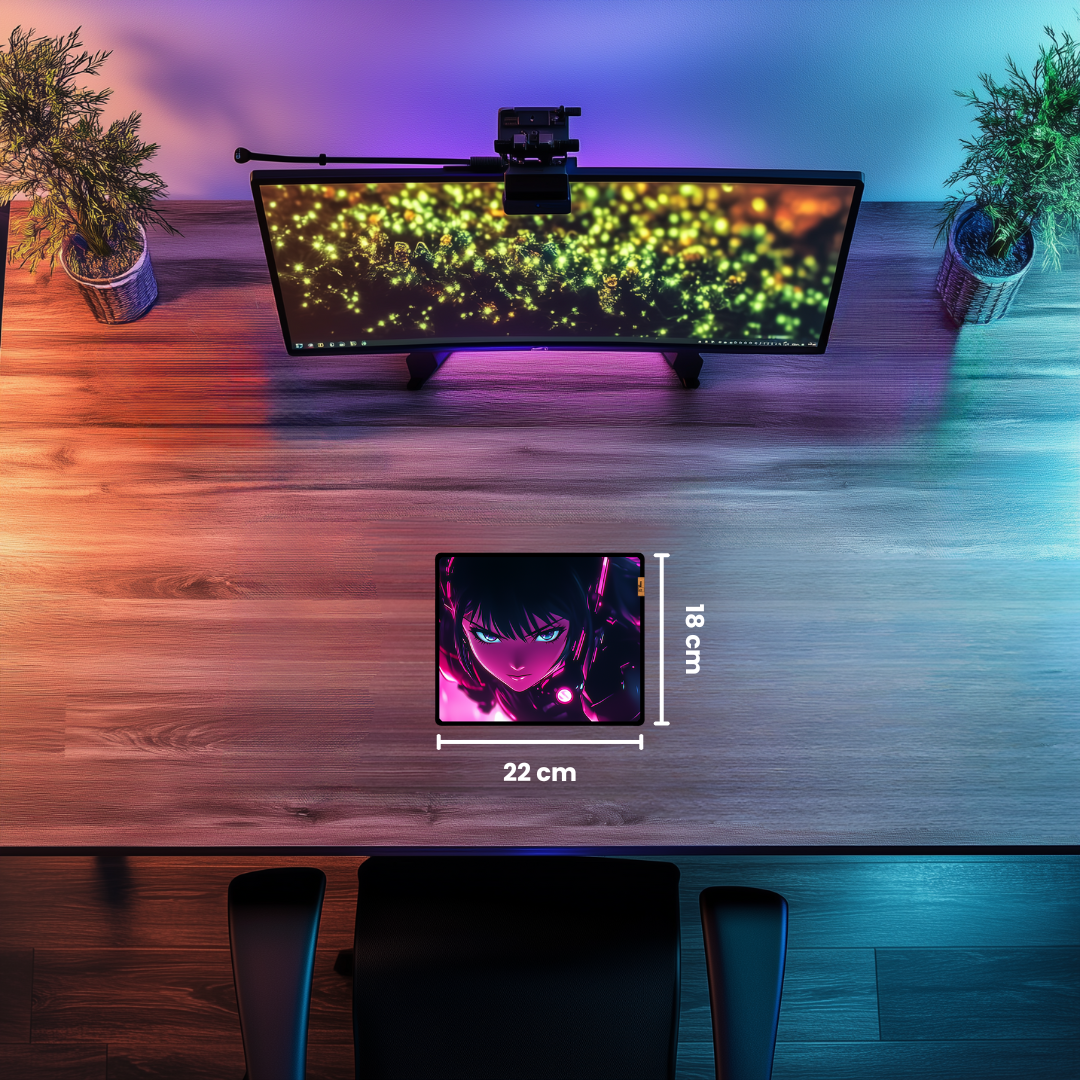 Anime Girl - Mouse Pad & Masa Matı