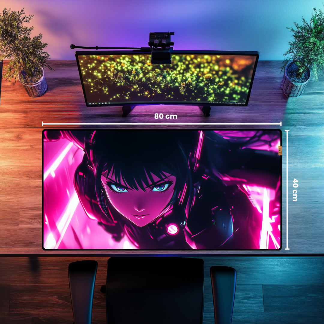 Anime Girl - Mouse Pad & Masa Matı