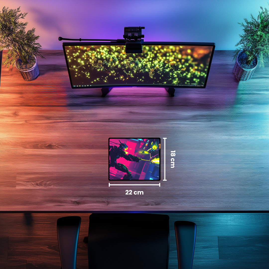Anime Robot - Mouse Pad & Masa Matı