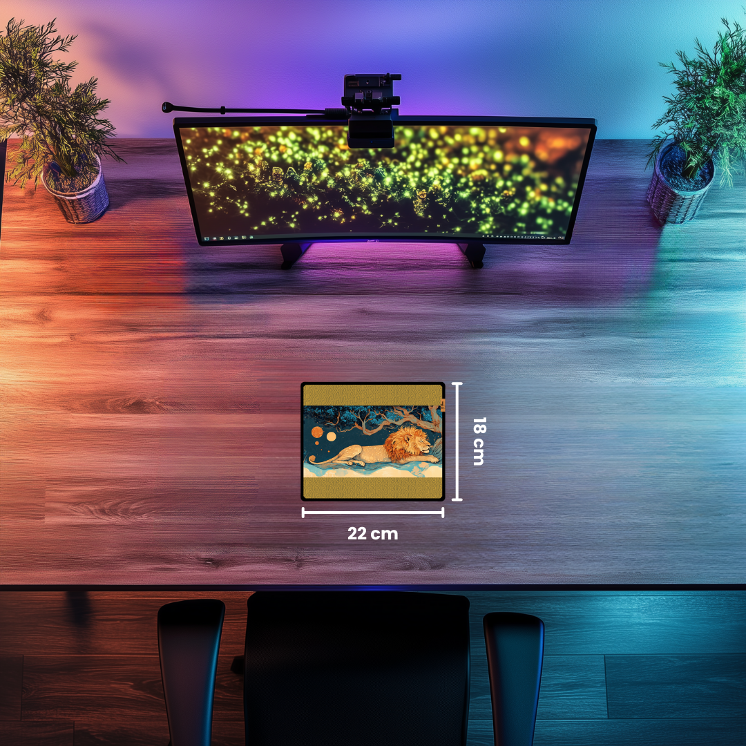 Aslan - Mouse Pad & Masa Matı