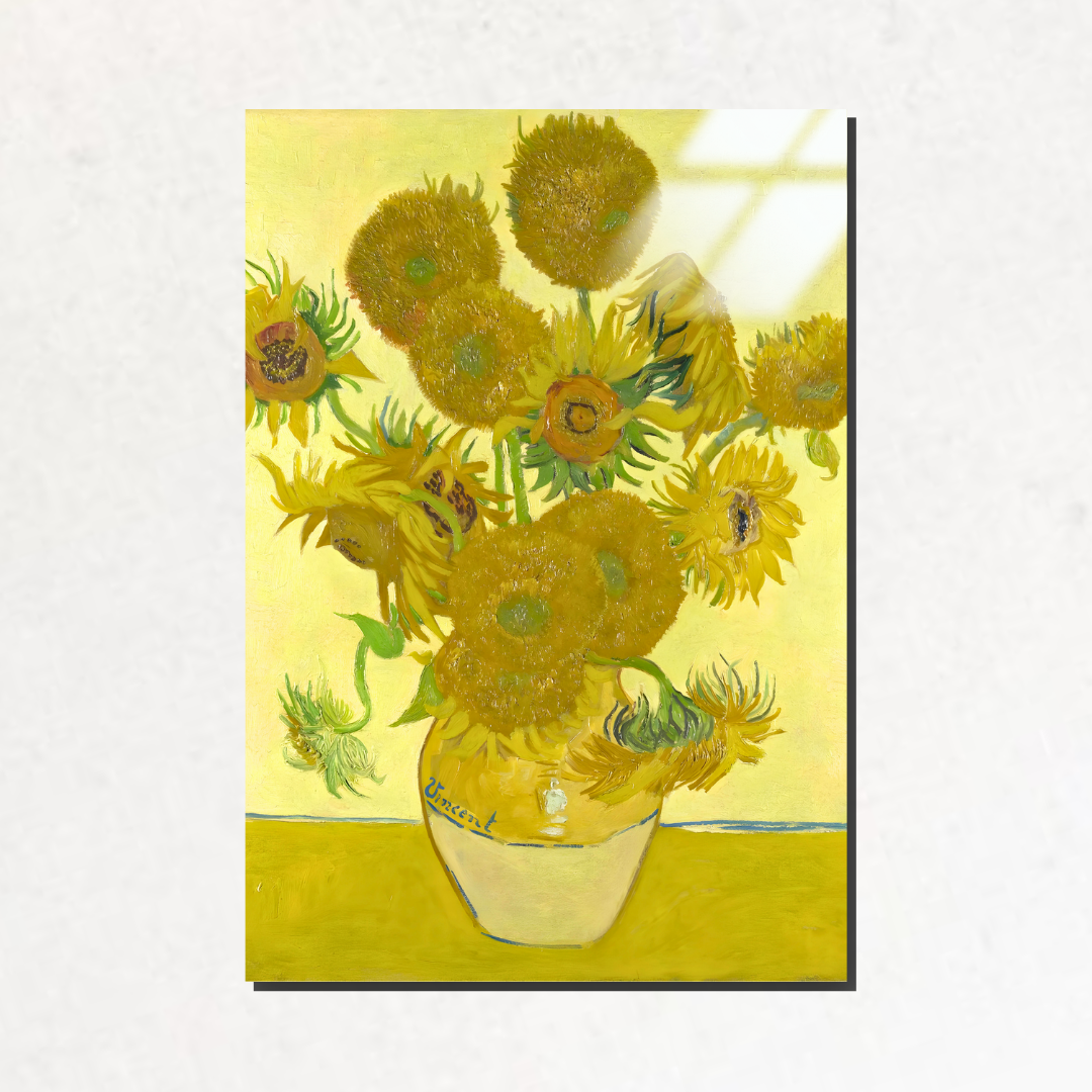 Ayçiçekleri (Sunflowers) - Vincent van Gogh - Metal Poster & Tablo