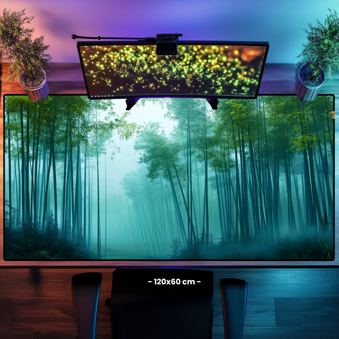 Bambu Korusu - Mouse Pad & Masa Matı