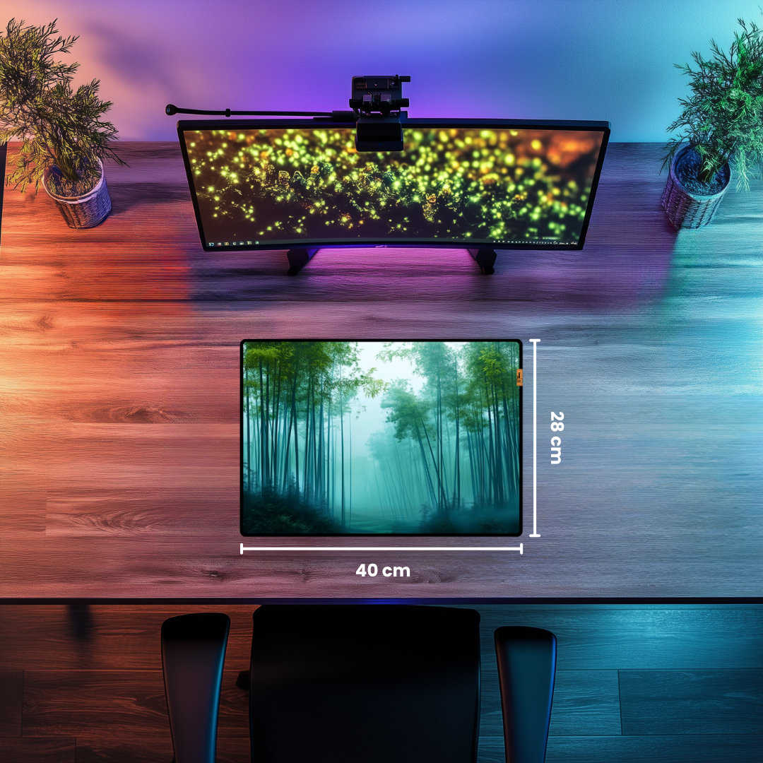 Bambu Korusu - Mouse Pad & Masa Matı