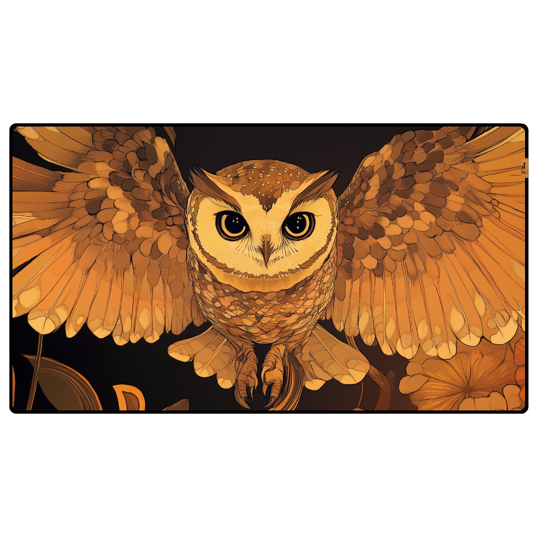 Baykuş (2) - Mouse Pad & Masa Matı