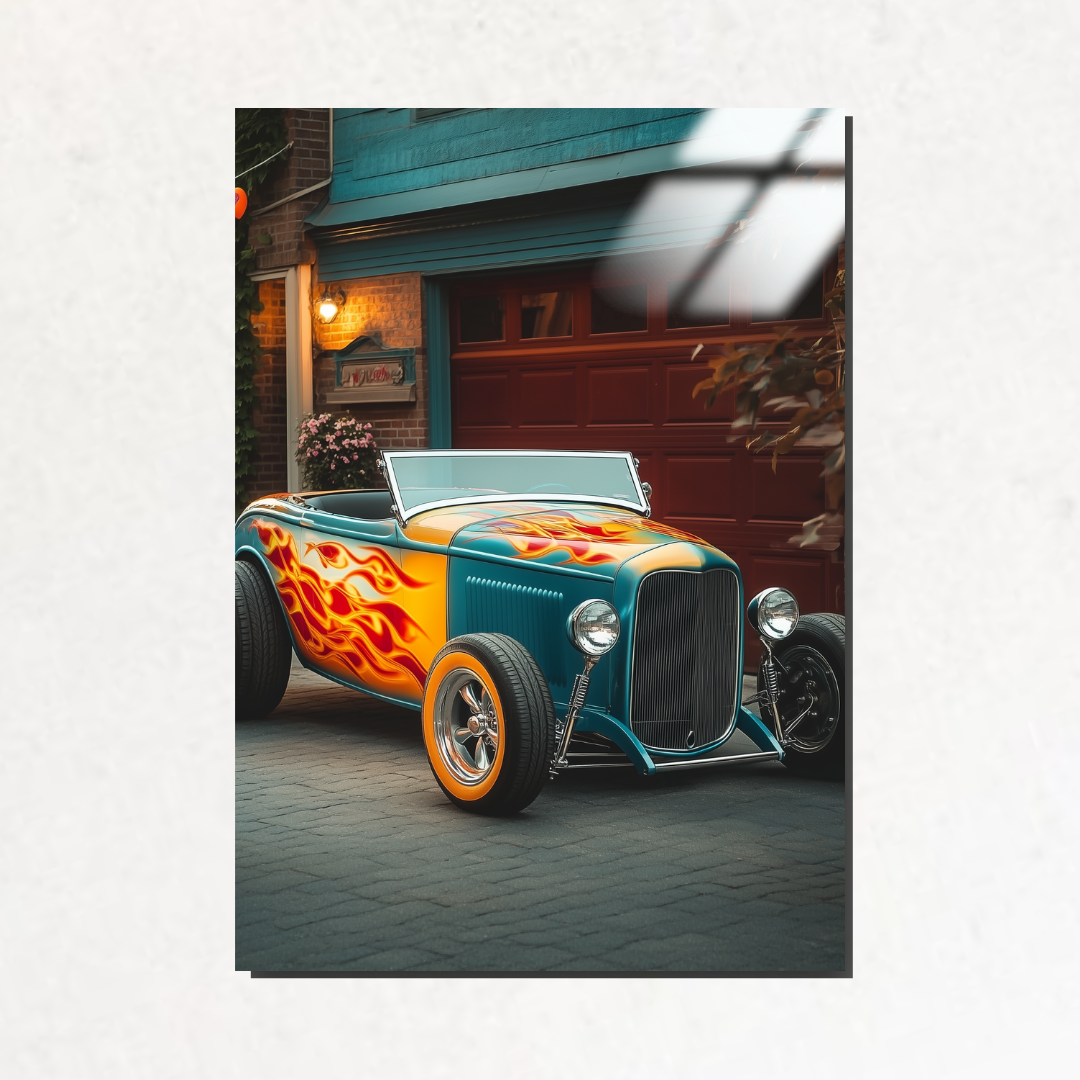Blaze Rodder - Metal Poster & Tablo