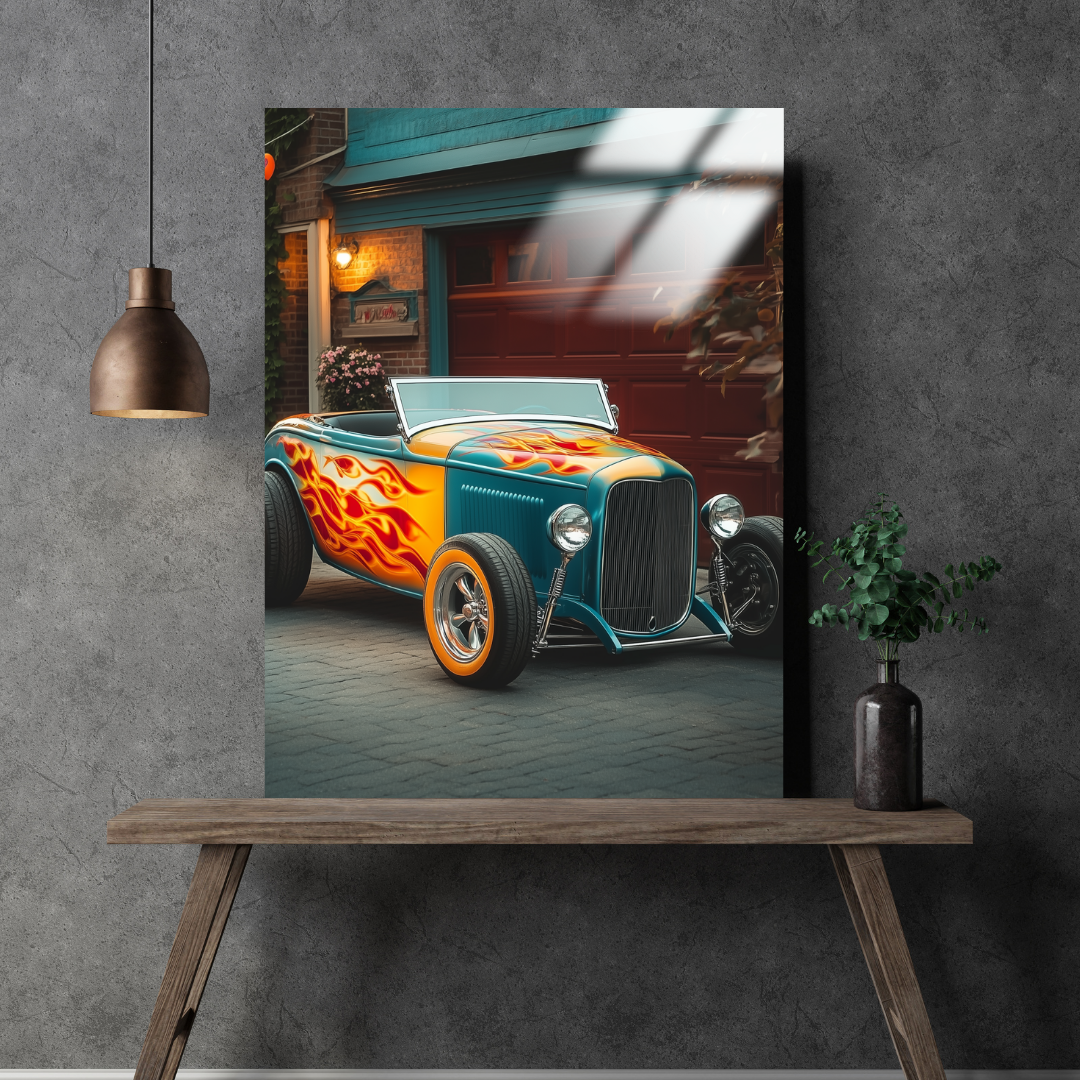 Blaze Rodder - Metal Poster & Tablo