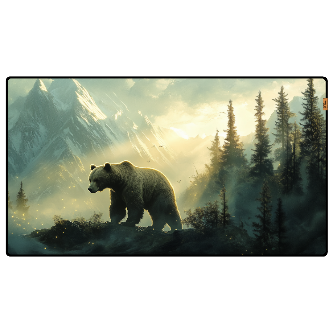 Boz Ayı - Mouse Pad & Masa Matı