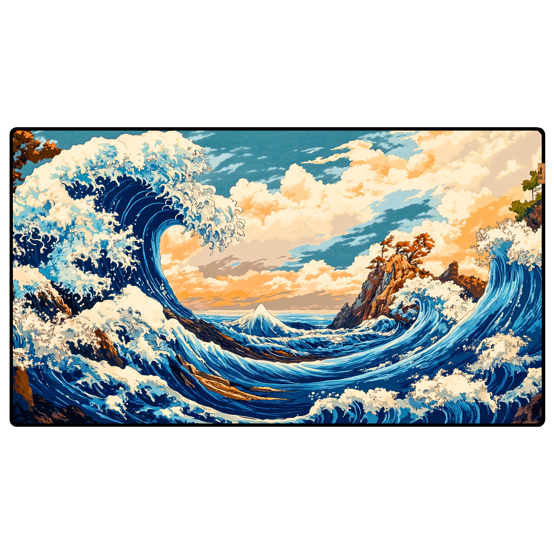 Büyük Dalga - Mouse Pad & Masa Matı