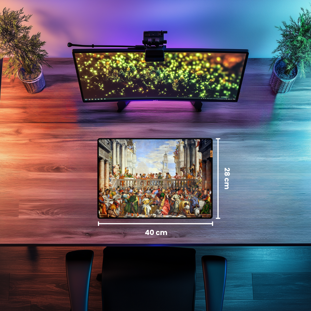 Cana'da Düğün (The Wedding at Cana) – Paolo Veronese - Mouse Pad & Masa Matı