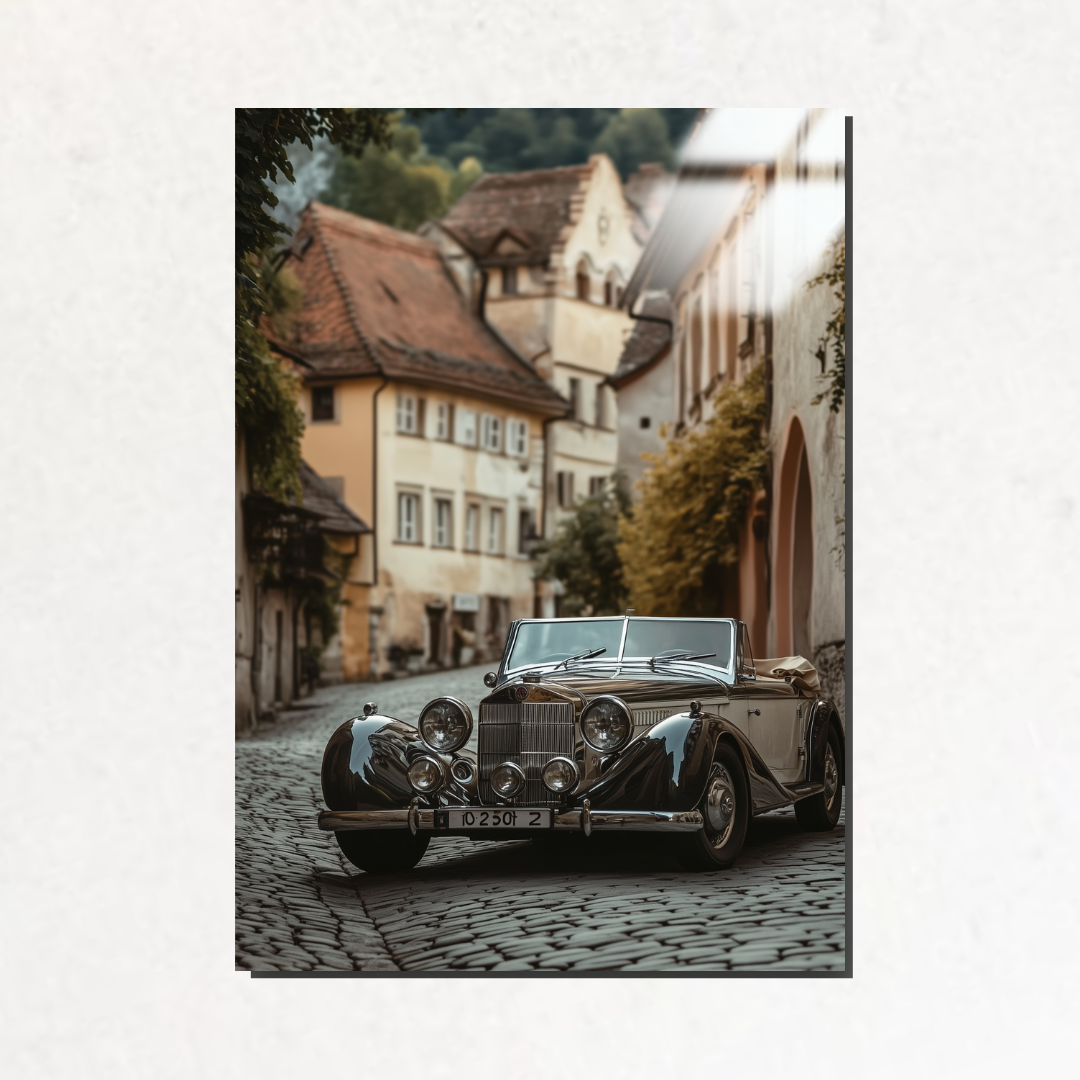 Cobblestone Royale - Metal Poster & Tablo