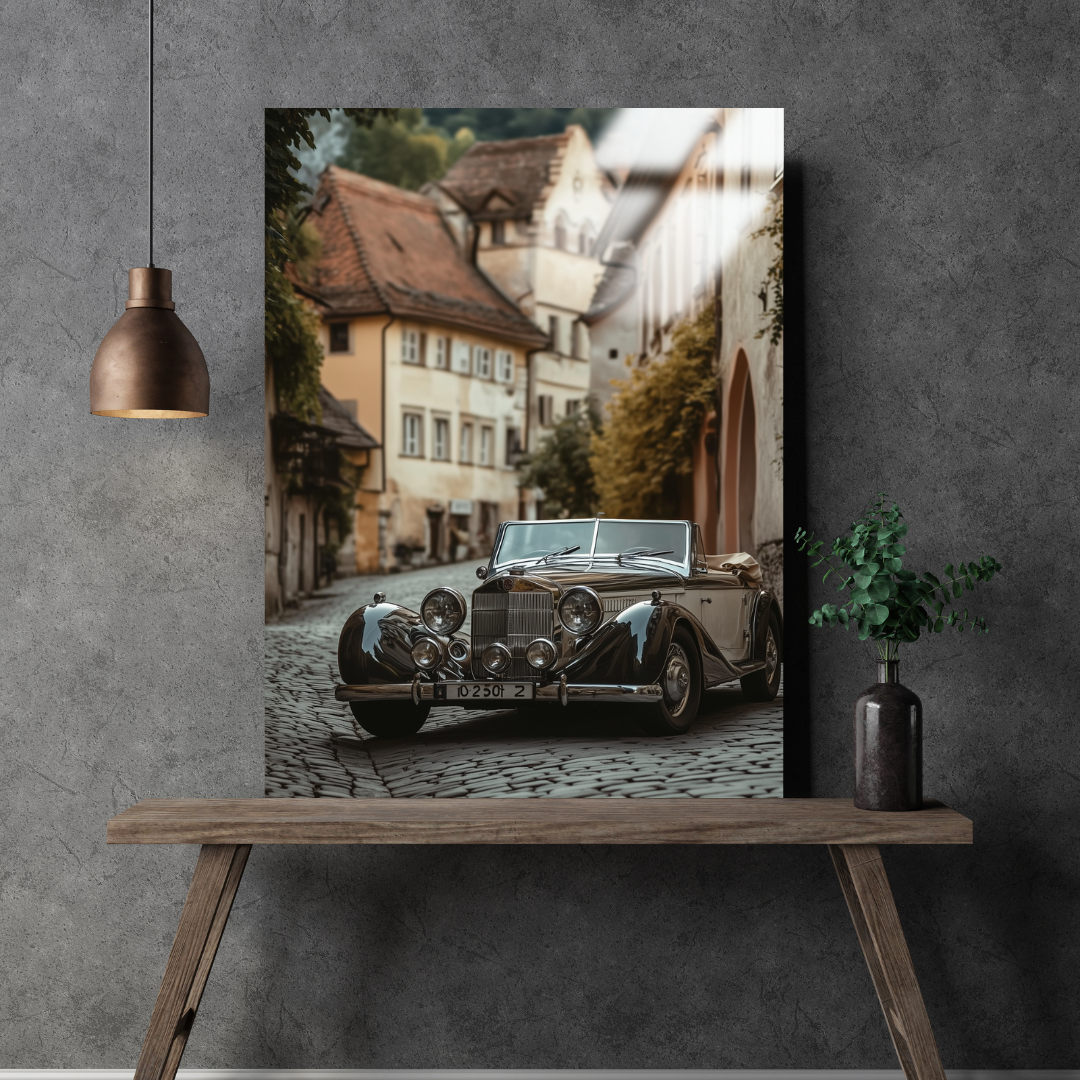 Cobblestone Royale - Metal Poster & Tablo