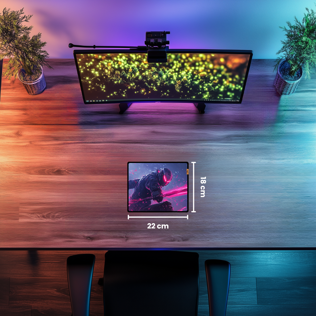 Dark Fighter (2) - Mouse Pad & Masa Matı