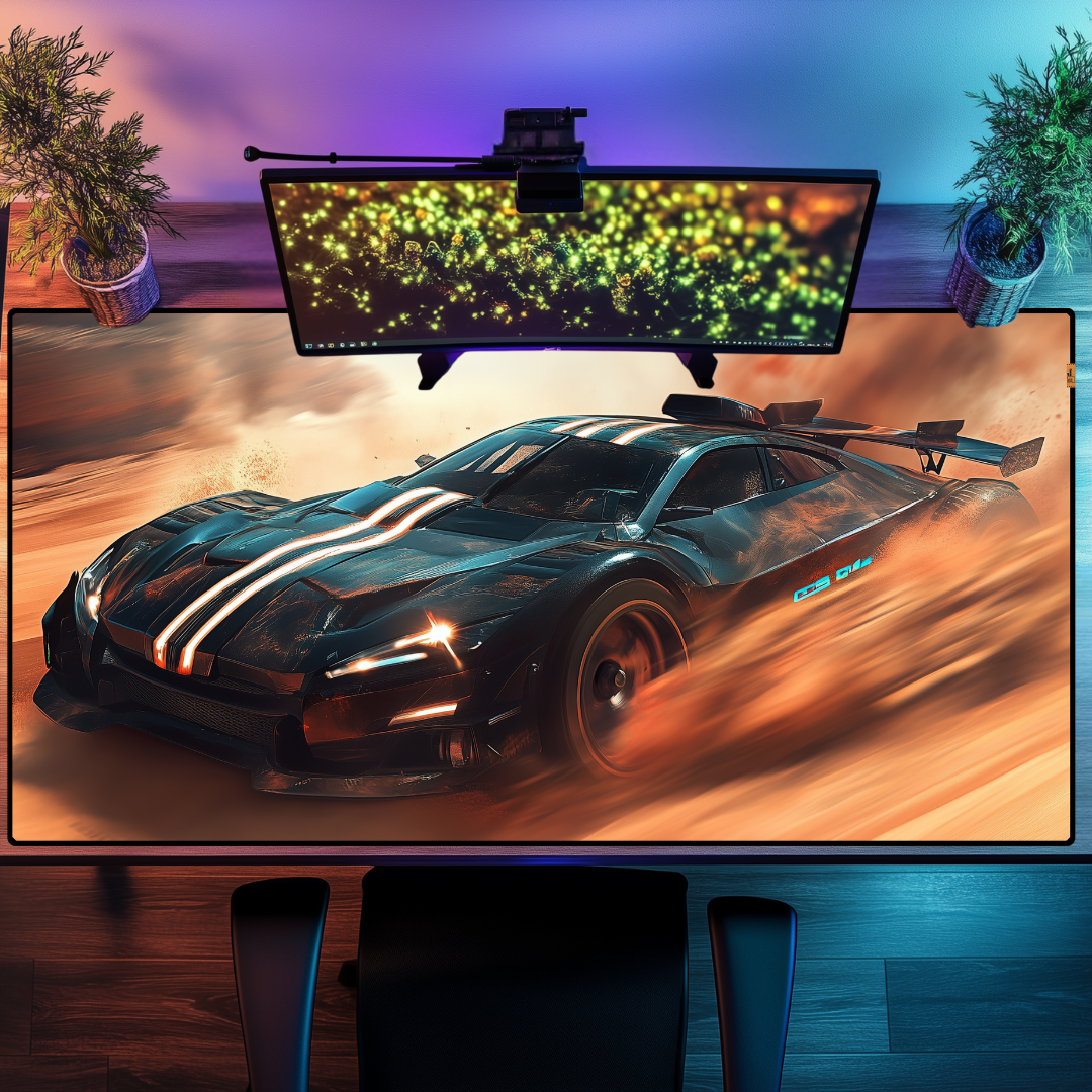 Desert Race - Mouse Pad & Masa Matı