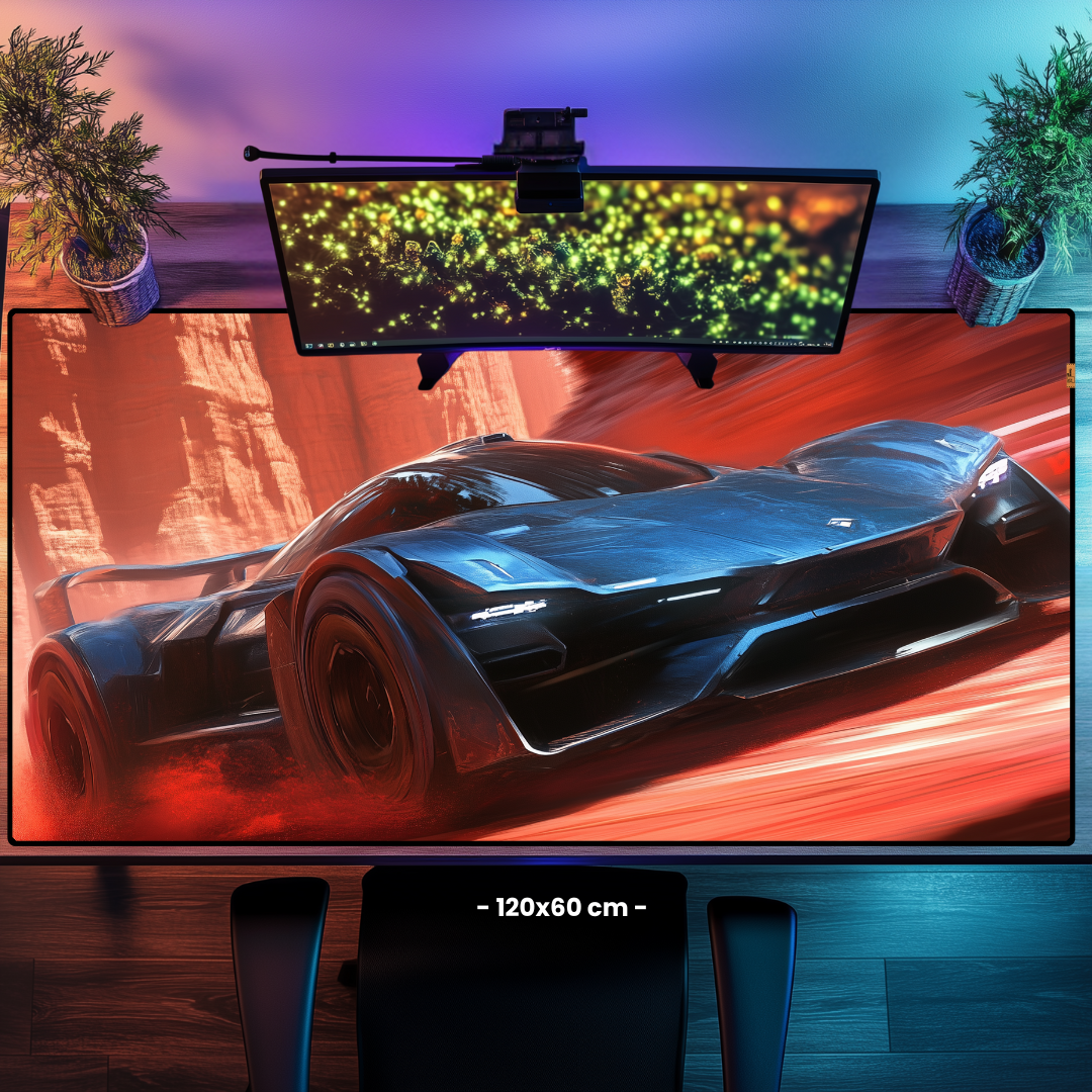 Desert Sports Car - Mouse Pad & Masa Matı