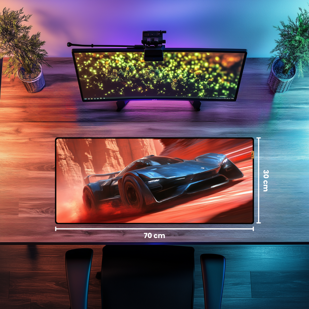 Desert Sports Car - Mouse Pad & Masa Matı