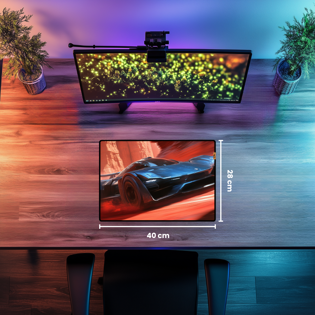Desert Sports Car - Mouse Pad & Masa Matı
