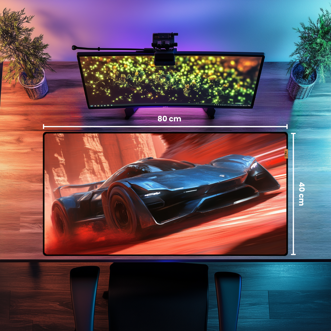 Desert Sports Car - Mouse Pad & Masa Matı