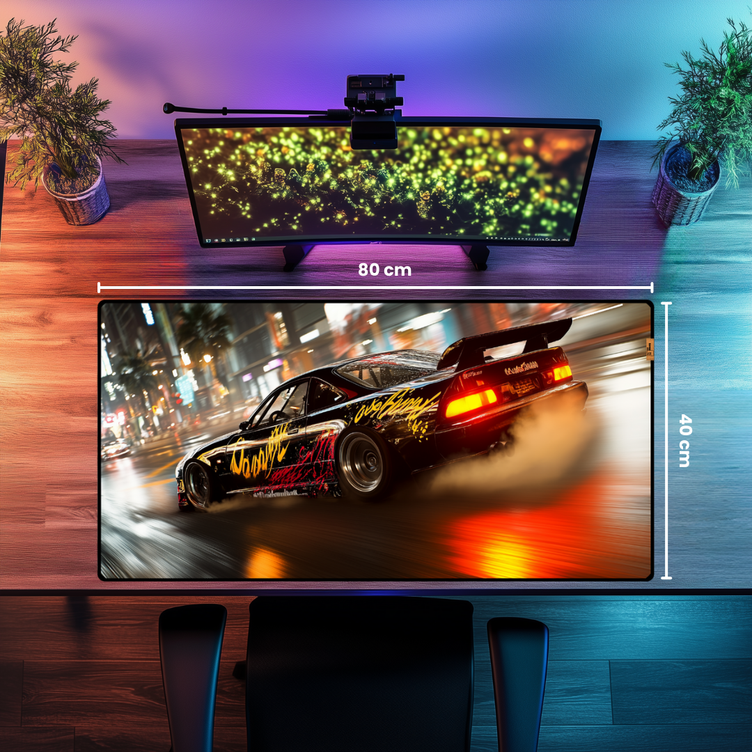 Drift Car - Mouse Pad & Masa Matı