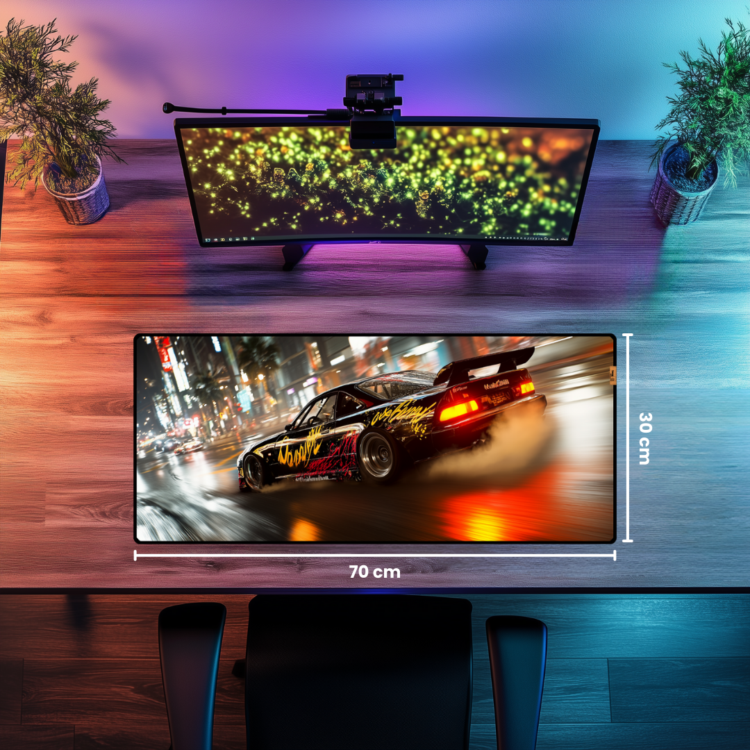 Drift Car - Mouse Pad & Masa Matı