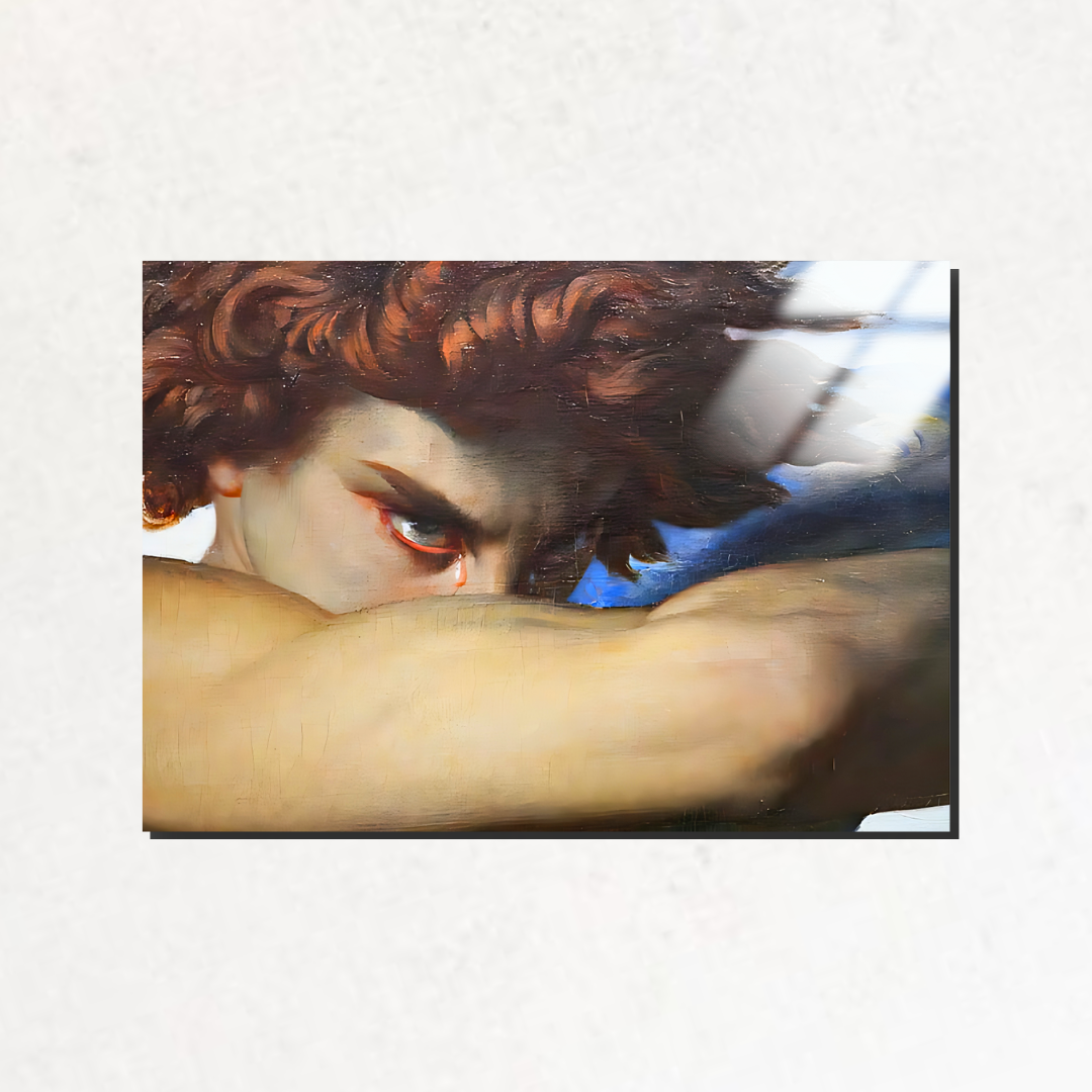 Düşmüş Melek (The Fallen Angel) - Alexandre Cabanel - Metal Poster & Tablo