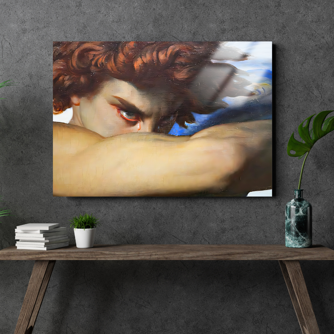 Düşmüş Melek (The Fallen Angel) - Alexandre Cabanel - Metal Poster & Tablo