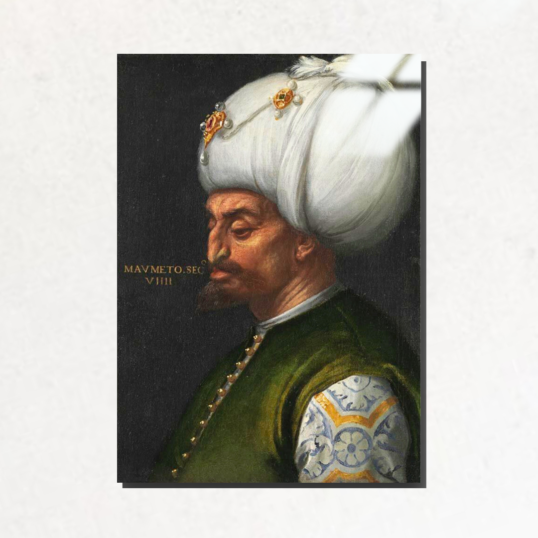 Fatih Sultan Mehmet Han - Paolo Veronese - Metal Poster & Tablo