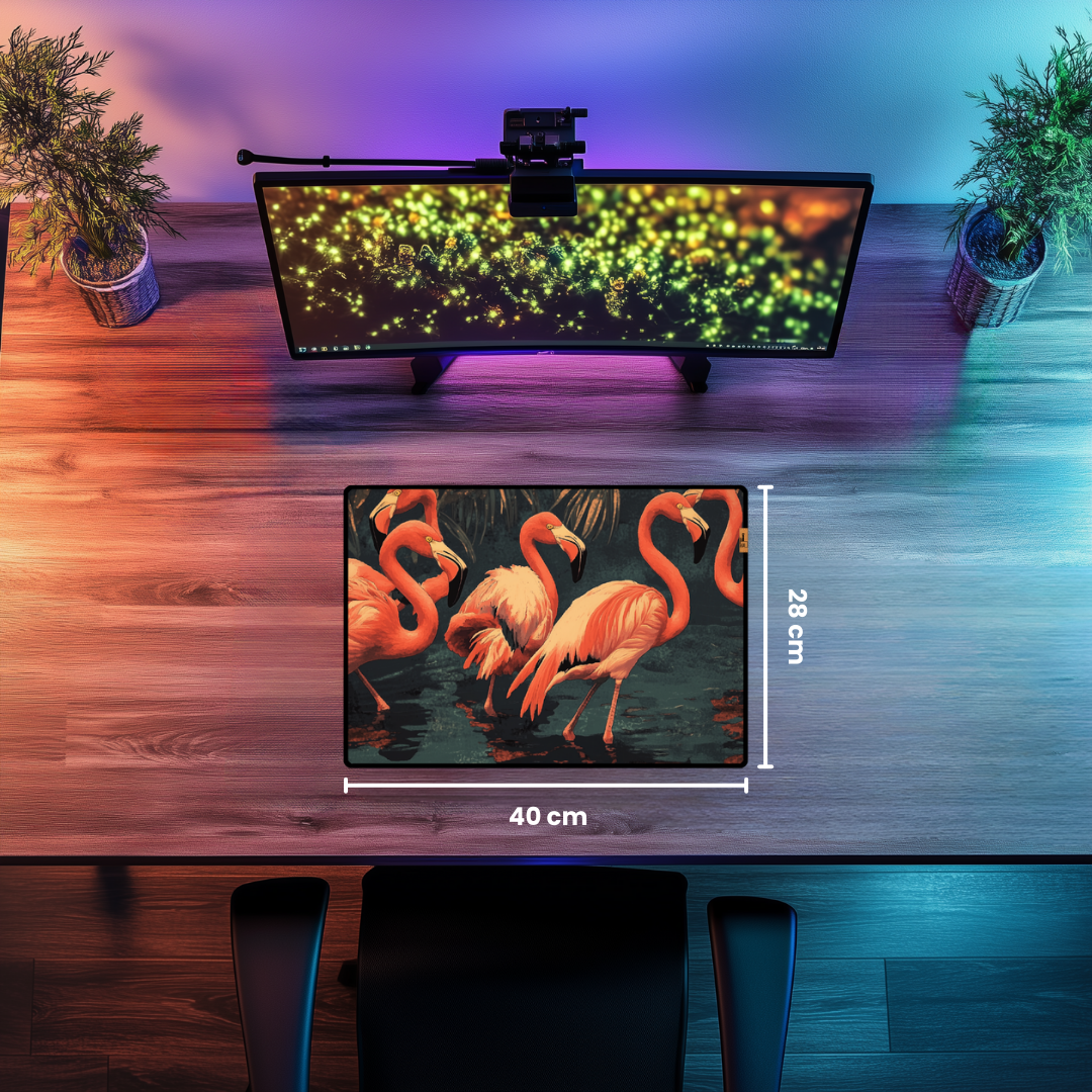 Flamingolar - Mouse Pad & Masa Matı