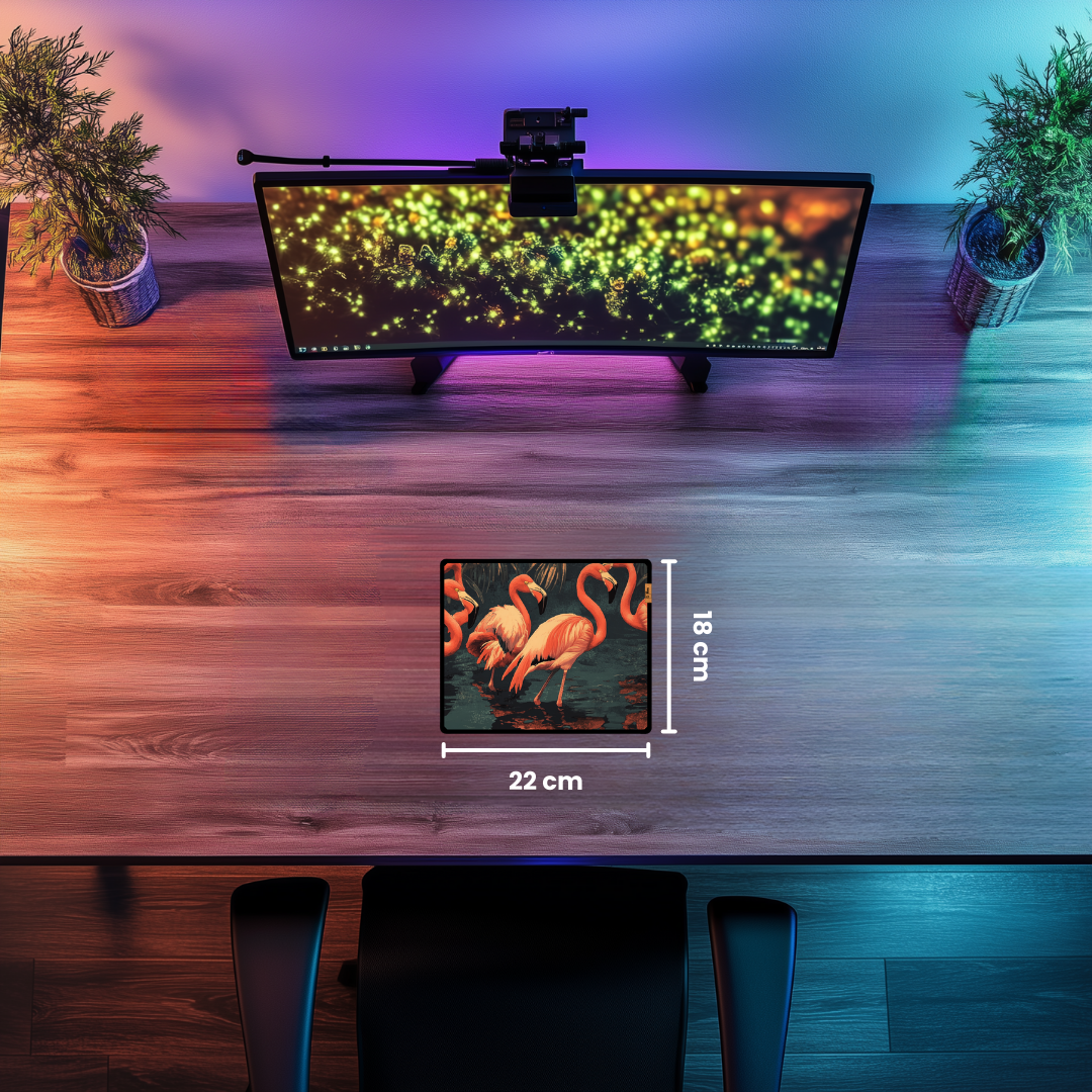 Flamingolar - Mouse Pad & Masa Matı