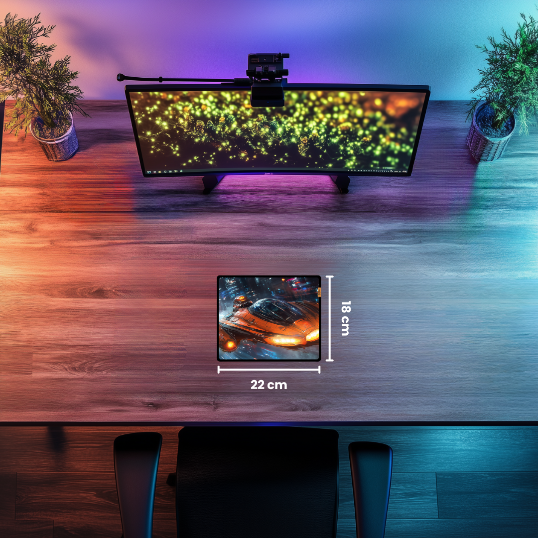 Flying Car - Mouse Pad & Masa Matı
