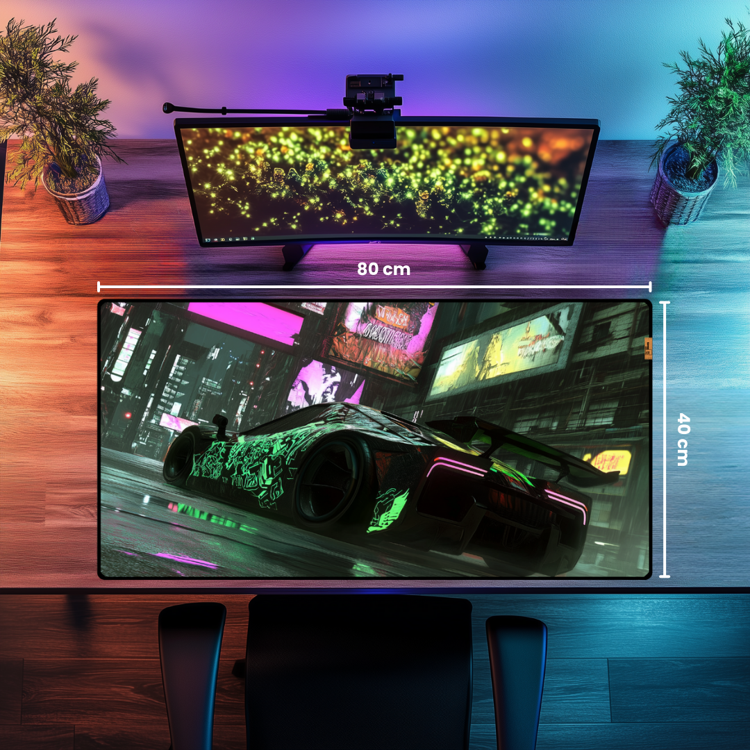 Future Sports Car - Mouse Pad & Masa Matı