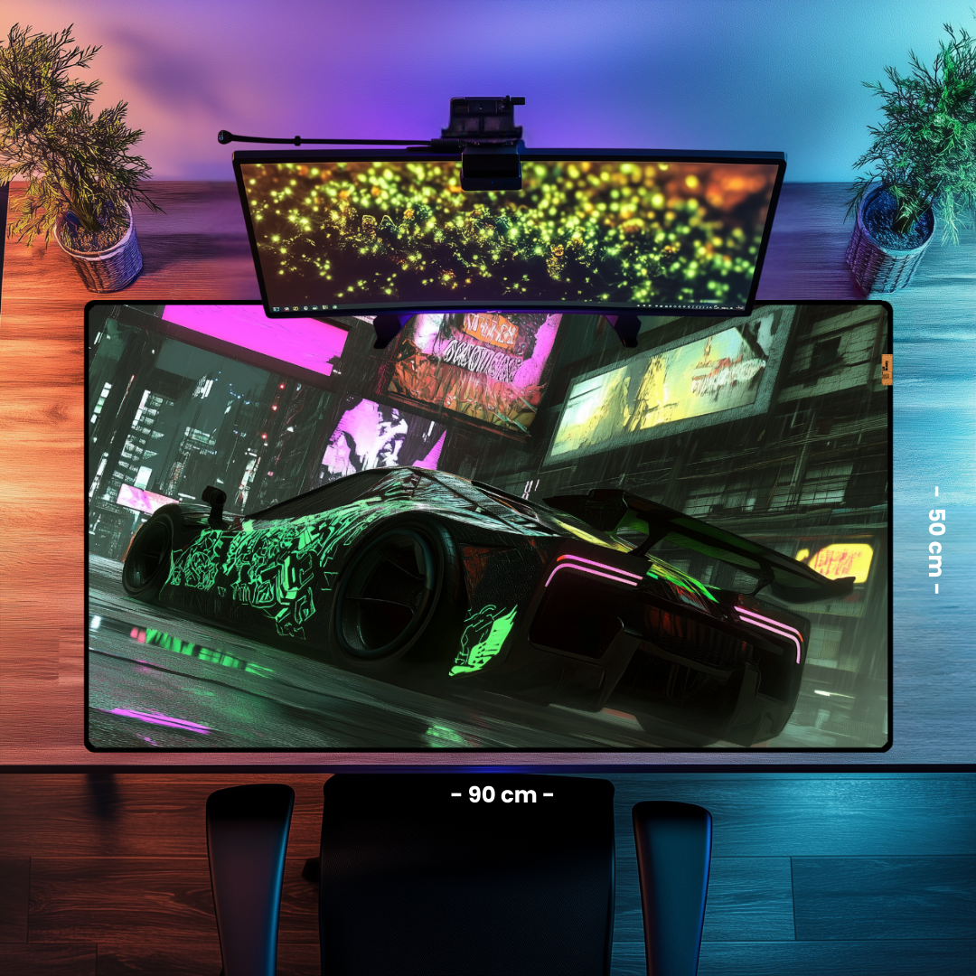 Future Sports Car - Mouse Pad & Masa Matı