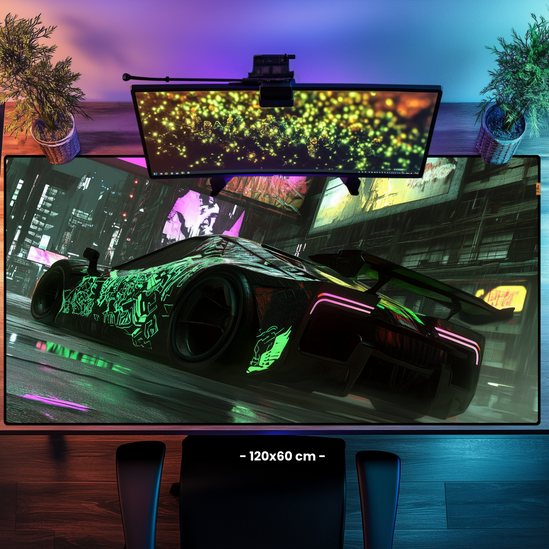 Future Sports Car - Mouse Pad & Masa Matı