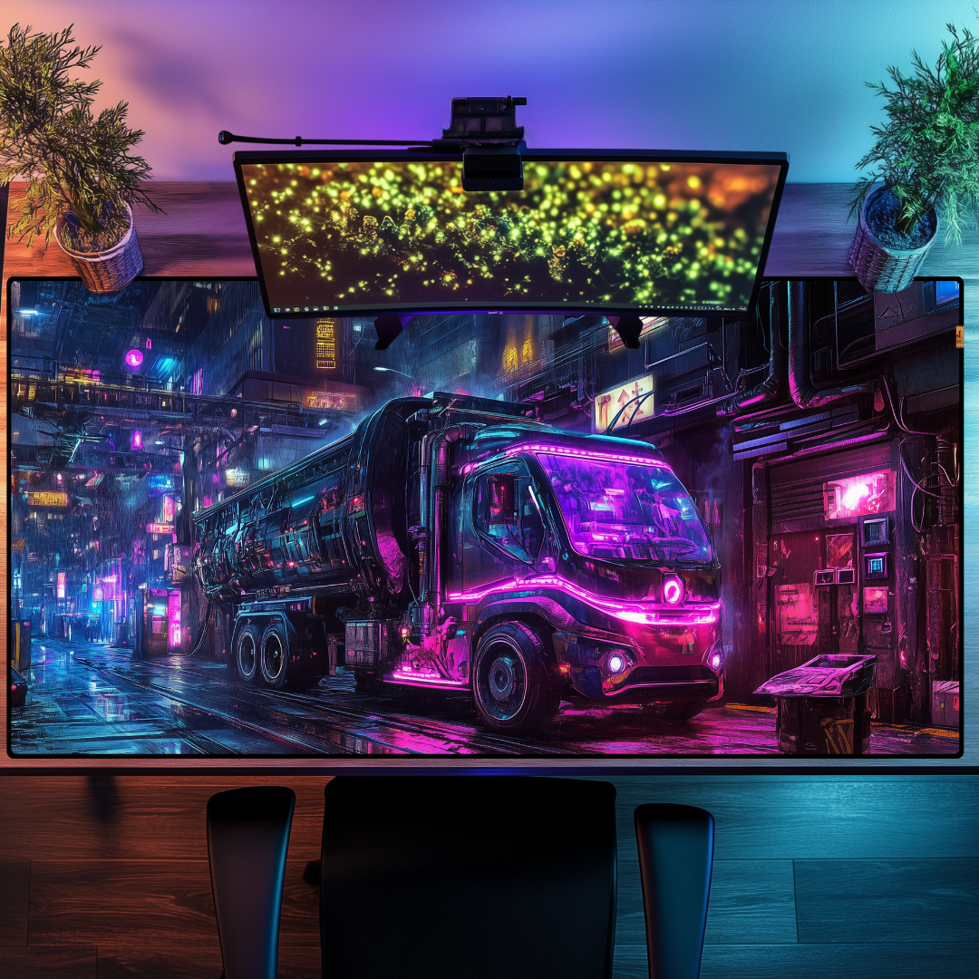 Future Truck - Mouse Pad & Masa Matı