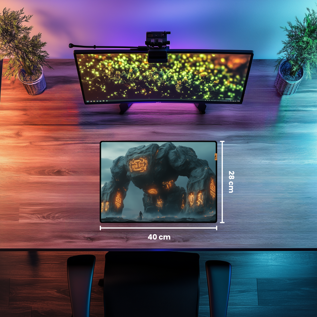 Golem Avı - Mouse Pad & Masa Matı