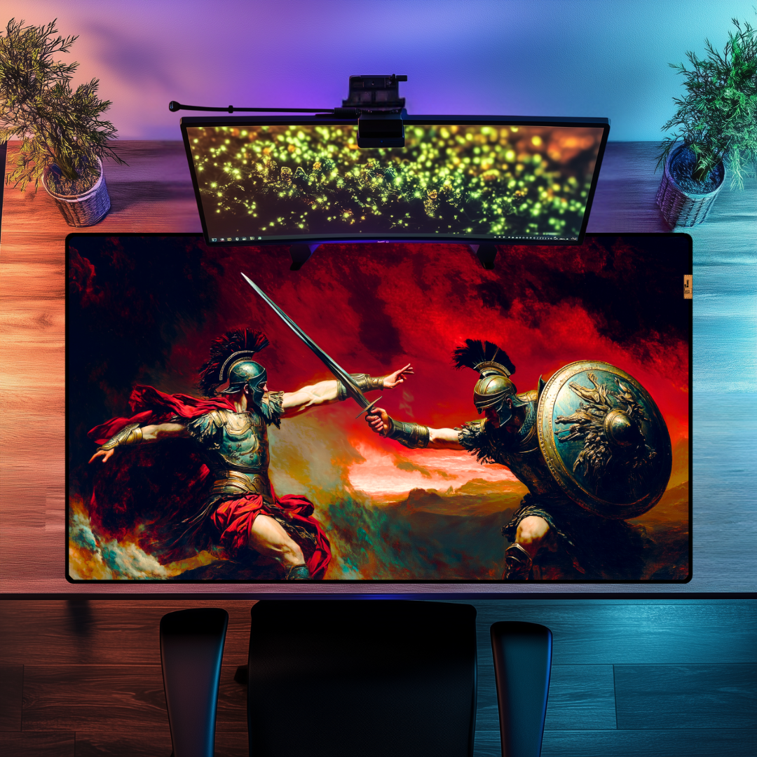 Hektor versus Akhilleus - Mouse Pad & Masa Matı