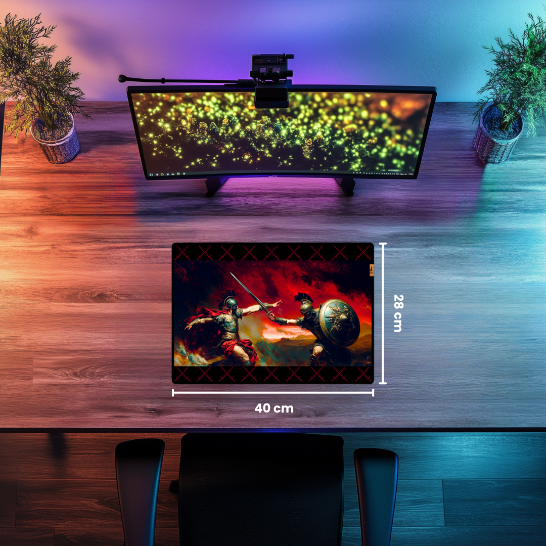 Hektor versus Akhilleus - Mouse Pad & Masa Matı