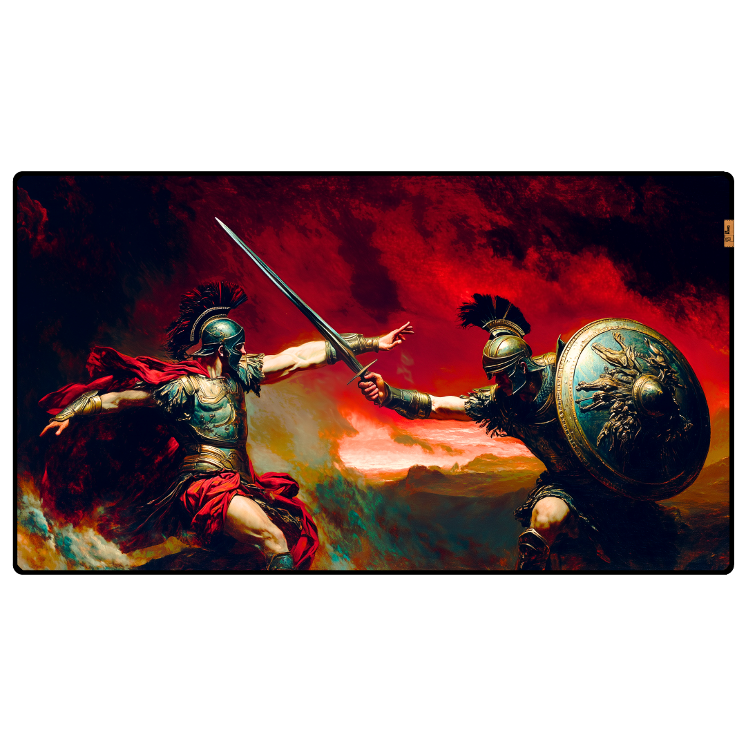 Hektor versus Akhilleus - Mouse Pad & Masa Matı