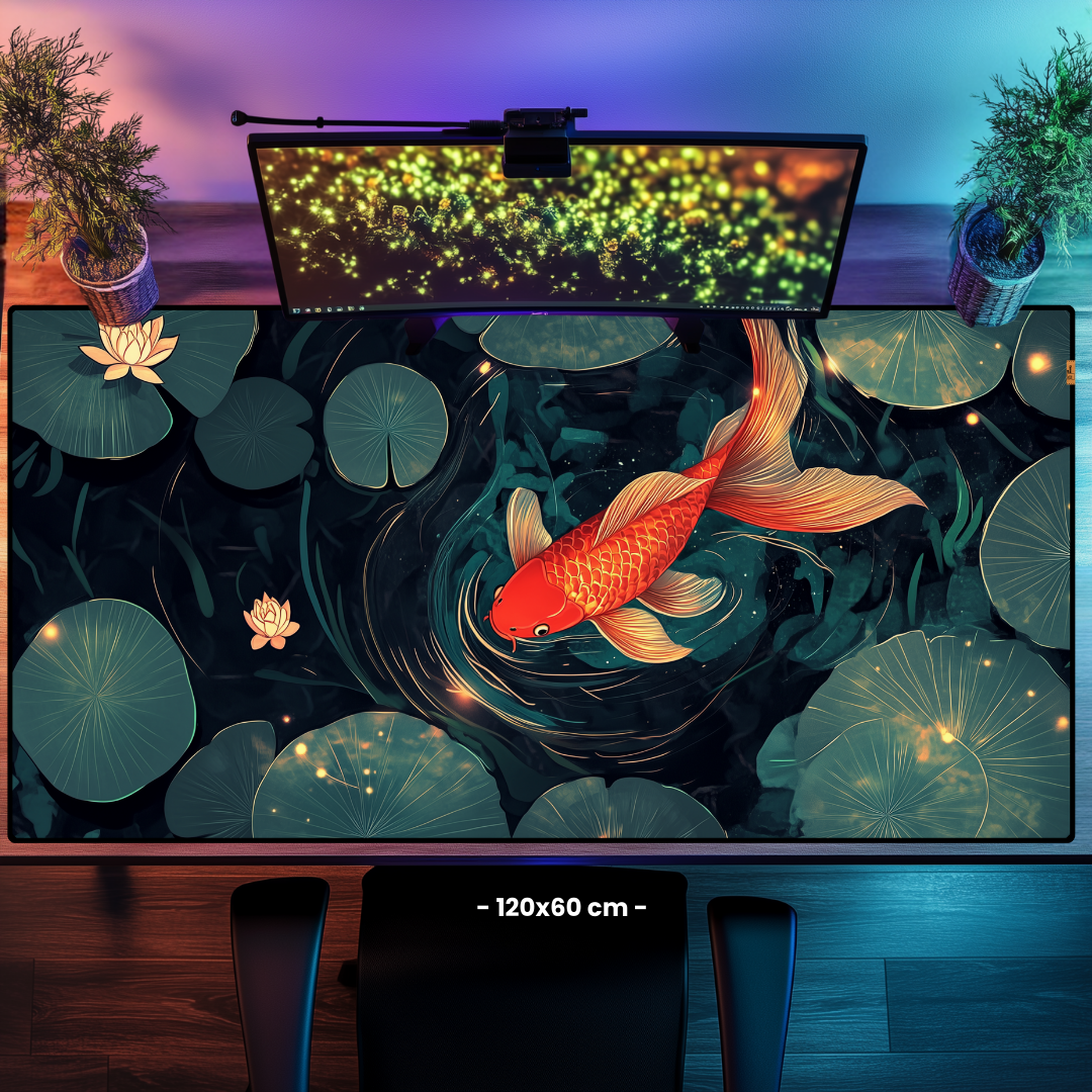 Japon Balığı - Mouse Pad & Masa Matı