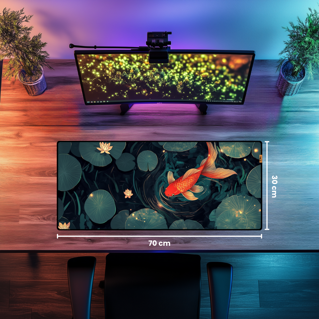 Japon Balığı - Mouse Pad & Masa Matı